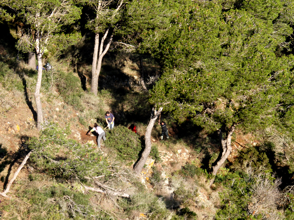 Traditional paths recovery